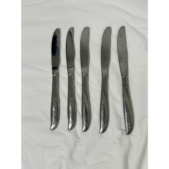 Mid Century Modern Rare Vintage Oneida Twin Star Betty Crocker Silverware - Picture 2 of 5